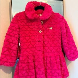 Juicy Couture Fuchsia Kids Puffer Jacket